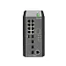 MES3510S-08P - промышленный коммутатор, 8 портов 1G PoE/PoE+, 4 порта1G SFP