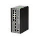 MES3510S-08P - промышленный коммутатор, 8 портов 1G PoE/PoE+, 4 порта1G SFP